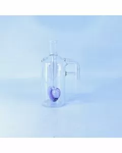 Ash Catcher - 90 Degree - 14 Female - 14 Male With Heart Perc