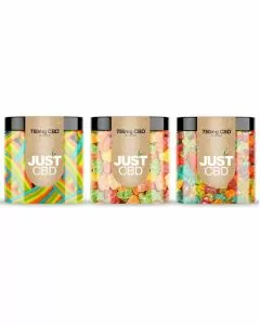 Just Cbd Gummy Jars 750mg - Assorted Flavors