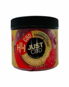 Just Cbd - H4 CBD - Raspberry Gummies - 1000mg 