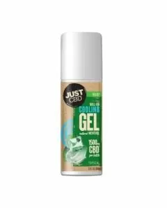 Just Cbd Roll On Cooling Gel With Menthol 1500mg - 3oz Per Bottle