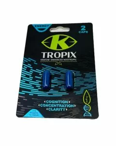 K Tropix - Kratom - 50 Mg - Caps - 2 Pieces Per Pack