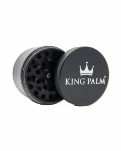 King Palm - Grinder 4 Parts - Black - KP-921