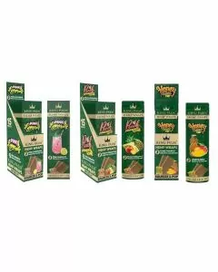 King Palm Hemp Wraps With Tips - 2 Counts Per Pack - 15 Packs Per Box