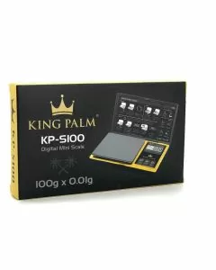 KING PALM - MINI SCALE KP-S100 - 100GX0.01G - BLACK-GOLD