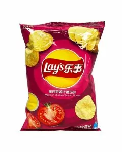Lays Chips Mexican Chicken Tomato 70 Gram