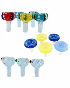 Male Bowl - 14mm With Assorted Colors 