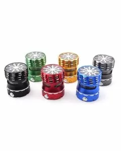 Manual Metal Grinder Thunderbolt With LED - Assorted Colors