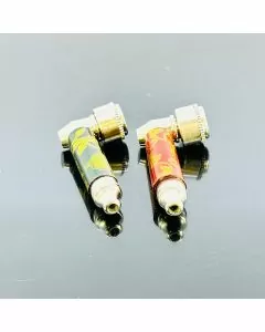 Metal Handpipe - 2.5 Inch - 5 Counts Per Pack - Assorted Colors - HPIM16
