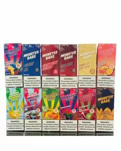 MONSTER BARS - DISPOSABLE 2500 PUFFS