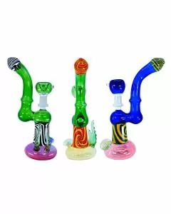MSB13 - Fancy Bubbler With Tentacles - 8 Inch