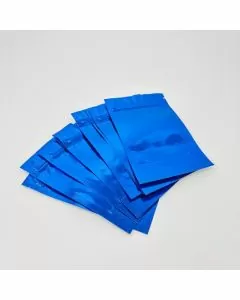Mylar Baggies - 4 inches x 6.5 inches - 7 Grams - 1/4oz - 50 Counts Per Pack -  Clear and Colored