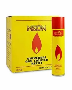 Neon Butane Universal Lighter Fuel 300ml - 12 Per Pack