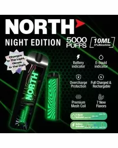 North - Disposable - 5000 Puffs - Night Edition