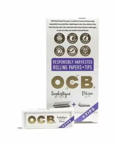 Ocb Sophistique 1.25 - size Papers + Tips 24 Pack Per Box