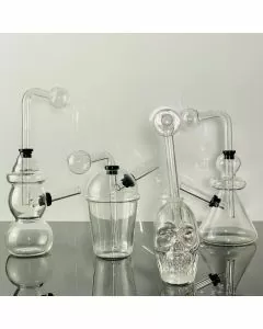 OIL BURNER - 5"INCH - CLEAR GLASS