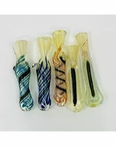 ONE HITTER-CHILLUM PINK - 5 PER PACK - ASSORTED