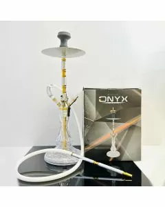 Onyx 30 Inch Hookah - Cartier - 4 Hose Capacity - Comes With One Hose