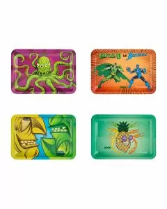 Ooze - Rolling Tray Metal - 4.5 Inches X 7 Inches - Small
