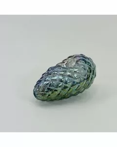 Pinecone Electroplated Handpipe - 4 Inches
