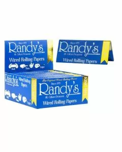 Randys King Size Papers - 110mm - 25 Per Box (Gold)