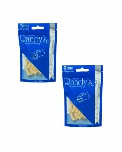 Randy's Pre-rolled Tips ,Natural Unrefined 20 Per Display (Bag 50ct)