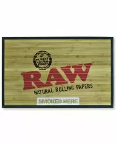 Raw - Bamboo Rolling Floor Mat - 30 Inches X18 Inches - 652128
