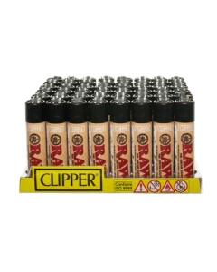 RAW CLIPPER LIGHTER - 48 IN PACK