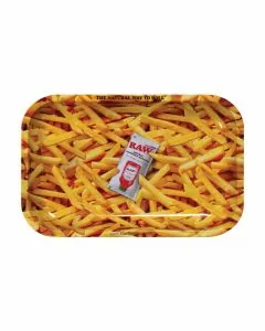 Raw Rolling Tray French Fries