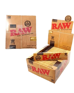 RAW KING SIZE SLIM CLASSIC - 50 IN BOX