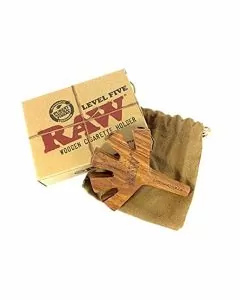 RAW FIVE ON IT CIG HOLDER WOODEN