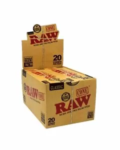 RAW CLASSIC CONES 70MM-30MM - 20 CONES PER PACK