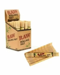 Raw Bamboo Rolling Mat - 24 Counts Per Box