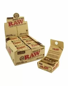 Raw Classic - King Size Roll - 3 Meter and Tips