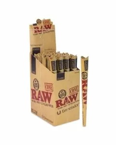 Raw - Classic Emperor - Pre Roll Cone - 24 Pieces Per Pack