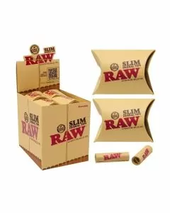 Raw Herbal Pre Rolled Tips Slim 21 Count Per Pack - 20 Pack Per Display