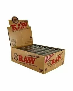 Raw Roller 2-Way - 110 Mm - King Size - 12 Counts Per Box