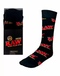 Raw - Socks - Size US 10-13 - Black