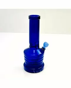 Round Waterpipe - 10 Inch - Blue - Assorted Colors