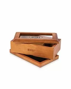 RYOT - Glass Top - Screen Boxes - 4 X 7 Inches - Walnut
