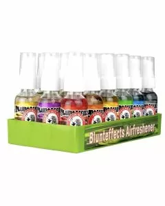 Blunt Effects Odor Eliminating Air Freshners - 18 Count Per Display - Assorted Flavors
