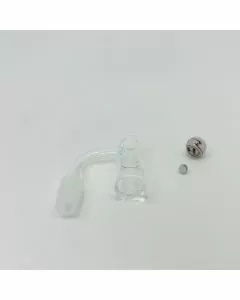 Sense Glass - 90 Degree Quartz Banger Kit - 14mm Male