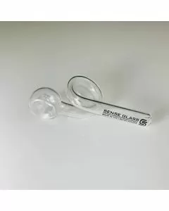 SENSE GLASS HANDPIPE 4" INCH - FINGER HOLDING