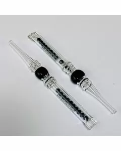 Sense Glass - Nectar Collector With Bling - Assorted - Price Per Piece