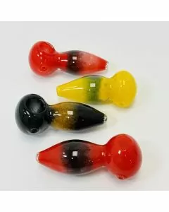 Shade Handpipe - 3.5 Inch - 4 Counts Per Pack - Assorted Colors - Price Per Piece - HPSI50