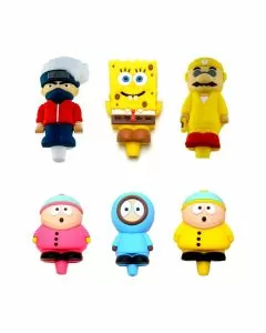 Silicone Character Handpipes - 4 Inch
