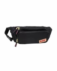 Raw X Rolling Papers Sling Bag With Foil Pouch