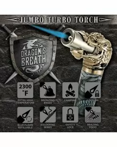 Smokezilla - Dragon Jumbo Torch - 6 Counts Per Display