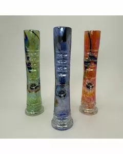 Soft Glass Waterpipe - 10 Inches - Assorted Color - (GR-Y-70)