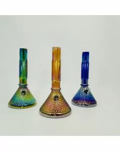 Soft Glass Waterpipe - 10 Inches - Assorted Colors - (GR-Y-60) 