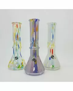 Soft Glass Waterpipe - 12 Inches - Assorted Colors - GR-Y-102